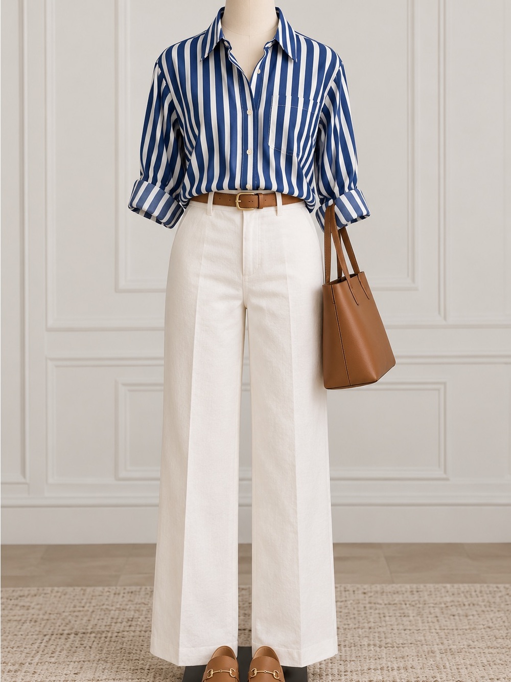GAP women fitted boyfriend blouse